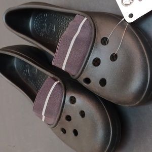NWT Crocs Juneau shoe flat loafer black